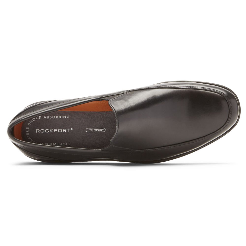 Rockport Loafers Herre Svart - Garett Venetian - KEWH91346